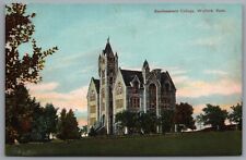 Winfield Kansas KS Southwestern College c1910s DB Postcard picture
