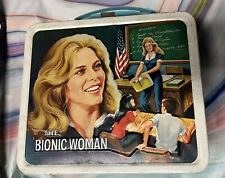 Vintage 1978 The Bionic Woman Metal Lunchbox  By Aladdin No Thermos picture