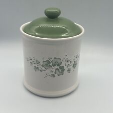 Large Vintage Corning Callaway Ivy Cannister 9” picture