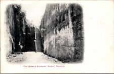 1900’s Long Stairs The Queen's Staircase Nassau Bahamas  Postcard Undivided Back picture