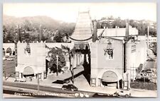 Postcard RPPC Grauman's Chinese Theatre Hollywood California c1950 picture