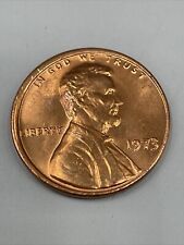 1973 Penny Lincoln Memorial Coin Currency Red No Maybe My Mark 3.1 Grams #1 picture