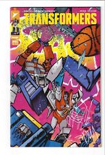 Transformers #1 Ballin Variant Daniel Warren Johnson Signed W/ Optimus Remark picture