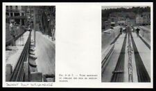 1954 -- BELGIUM DINANT BRIDGE OVER THE MEUSE UNDER CONSTRUCTION 3P562 picture