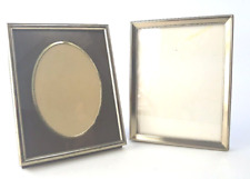 VTG MCM Gold Toned Picture Photo Frame Lot Of 2 Glass Fits 4x3 Photo picture