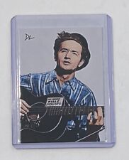 Woody Guthrie Limited Edition Artist Signed “American Icon” Trading Card 1/10 picture