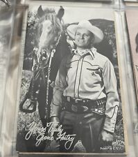 Penny Arcade Post Card Gene Autry 1950's Western Art Post Card Co Horse  Cowboy picture