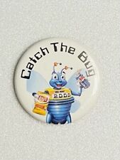 2000 Walmart Lays Pepsi Catch The Bug Promo Button Pin Vintage picture