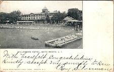 BATH BEACH BROOKLYN NEW YORK WILLOMERE HOTEL OLD UNDIVIDED BACK POSTCARD VIEW picture