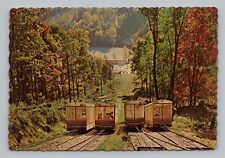 Postcard Ghost Mountain Railway & Incline Cars Maggie Valley North Carolina picture