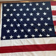 Vintage Period 49 Star American Cotton Flag  6’ X 10’ MFG By Storm King picture