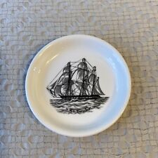 Vintage Spode HMS Eurydice Royal Navy Ship Trinket Dish  picture