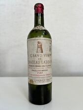 Rare Château Latour  1947 Empty Wine Bottle. picture