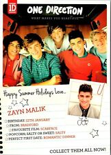 Advertising Promotional Postcard, 2011, One Direction - Zayn Malik XY2 picture