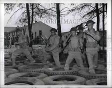 1941 Press Photo Fort Belvoir, Md, Us soldiers in training exercise - nem12495 picture