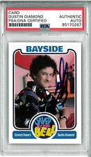 Dustin Diamond Signed Auto Slabbed Custom Saved By The Bell Card PSA DNA Screech picture