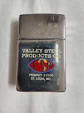 Vintage B & B Remembrance Wind Master Flip-Top Lighter Valley Steel. RARE picture