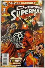 CYBORG SUPERMAN #1 FIRST PRINTING 2007 SINESTRO CORPS WAR GREEN LANTERN DC picture