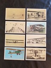 AVIATION POSTCARD SIZE INFORMATIONAL SET OF 40 CARDS 1960'S picture