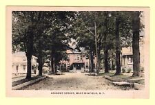 Academy Street West Winfield New York 1910's Postcard picture