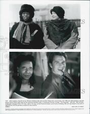 1996 Press Photo Whoopi Goldberg, Dianne West & Tim Daly in 