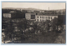 Oslo Norway Postcard Kristiania University c1910 Antique Unposted RPPC Photo picture