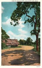 Postcard OK Oklahoma City View in Lincoln Park White Border Vintage PC a4130 picture