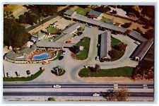 c1950's Aerial View Of Silver Saddle Santa Barbara California CA Postcard picture