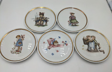Lot Of 5 Berta Hummel Museum Miniature Collector Plates Gift Schmid VTG 1975-81 picture