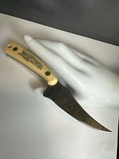 Vintage Schrade Scrimshaw Deer Knife  picture
