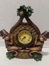 Monkey Bellhop Table Clock picture