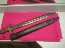 CIVIL WAR AMES MODEL 1932 SHORT ARTILLERY SWORD DATED 1847 WITH SCABBARD picture