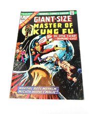 Giant Size Master of Kung Fu #2 68 Pages Al Milgrom Cover 1974 Marvel VG+ (4.5) picture