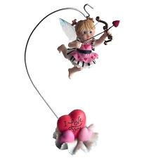 My Little Kitchen Fairies VALENTINE CUPID FAIRIE Hanging Ornament Fairy Wings picture