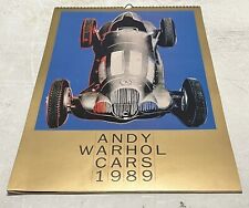 Andy Warhol - 1989 Mercedes-Benz Cars Calendar, Pop Advertising Art 22