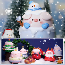 Piko Pig Christmas Snowy Night Invitation Series Confirmed Blind Box Figure HOT！ picture