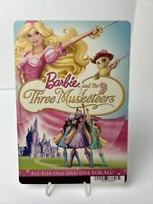 Barbie & the Three Musketeers Blockbuster Backer Promo Card 5.5 x 8 Mini Poster picture