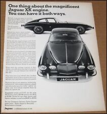 1967 Jaguar XK-E Car Print Ad Automobile Advertisement Samsonite Luggage Vintage picture