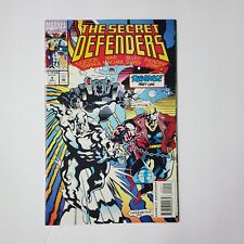 THE SECRET DEFENDERS #9 War Machine,  Thunderstrike Marvel Comics 1993 Newsstand picture