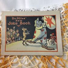 Vintage Dr. Miles Joke Book Paperback Dancing Dog & Clown picture
