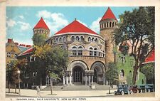 New Haven Connecticut 1925 Postcard Osborn Hall Yale University  picture