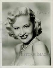 1957 Press Photo Actress Marilyn Maxwell - hpx14669 picture