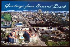 1980s “Greetings from Ormond Beach” Granada Boulevard, Ocean, FL  picture