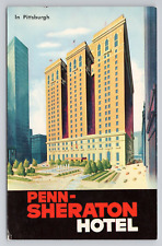 Penn Sheraton Hotel In Pittsburgh Pennsylvania Postcard 2149 picture