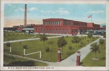 Avis, PA NYC Boiler Shop and Power Plant Lock Haven Williamsport Postcard 5831d2 picture