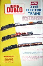 1960 Hornby Dublo '2-Rail' Electric Trains ADVERT PRINT: Ideal to Frame picture