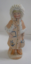 Antique German Bisque Victorian Girl Figurine picture