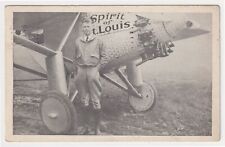 AVIATION CHARLES LINDBERGH ACKNOWLEDGEMENT SENT 1927 H.A. ANDERSON, BRIDGEPORT picture