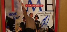 Rob O'Neill signed photo of Time magazine and 911 Prez Bush on cover PSA coa picture
