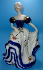 VTG Early 20th Century KPM Porcelain Victorian Lady Figurine picture